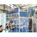 double deck exhibition booth for trade fair from Shanghai